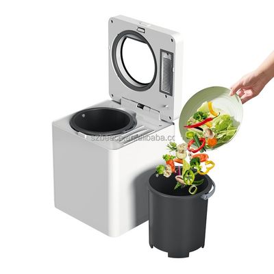 Visible Kitchen Composter Machine Commercial With Stainless Steel Grinding Chamber Material