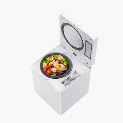 AI Smart Kitchen Composter Odor Free 42dB Low Noise Stainless Steel Grinding Elements