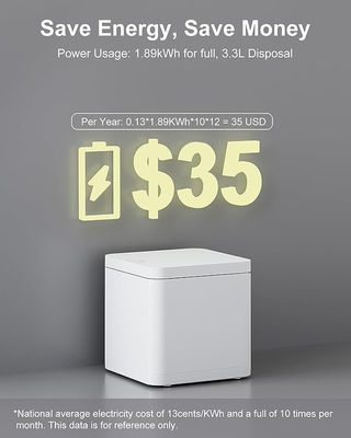Desktop Kitchen Composter Machine Eco Friendly With Air Switch Control