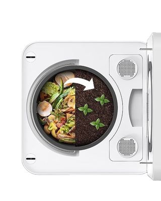 Electric Kitchen Composter Garbage Disposer OEM Supported Smart Waste Kitchen Composter Turning Food Waste to Compost Electric